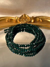 Dark Green Radiance Waist Beads