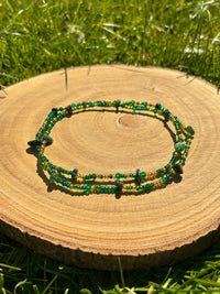 Forest – Moss Agate Waist Beads | Growth, Grounding & Abundance