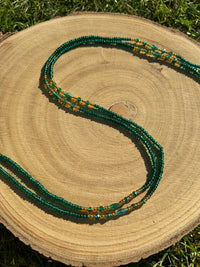 Green Diamond Waist Beads
