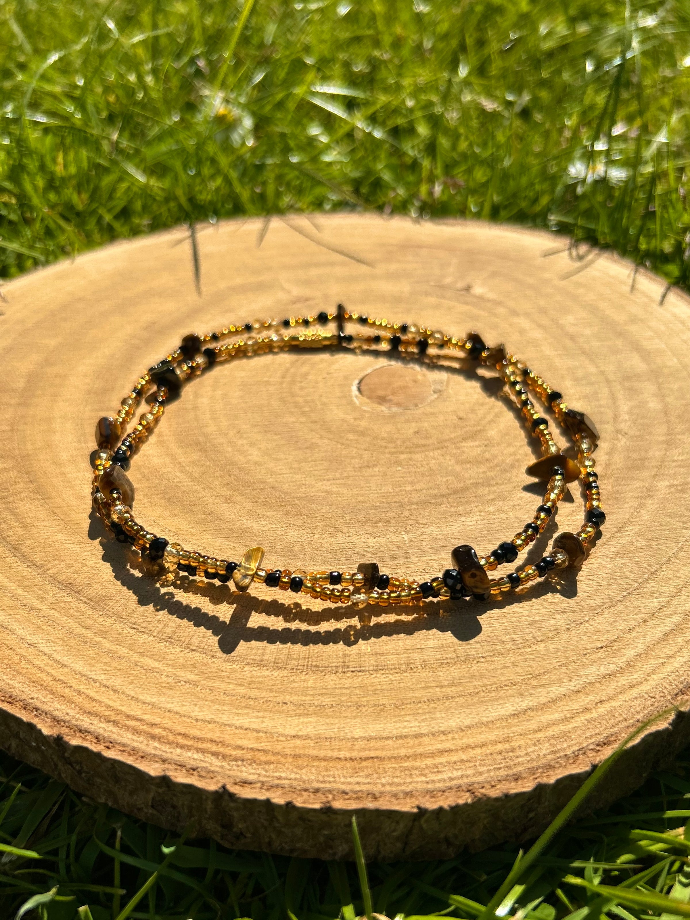 Rooted – Tiger’s Eye Waist Beads | Confidence, Protection & Grounding
