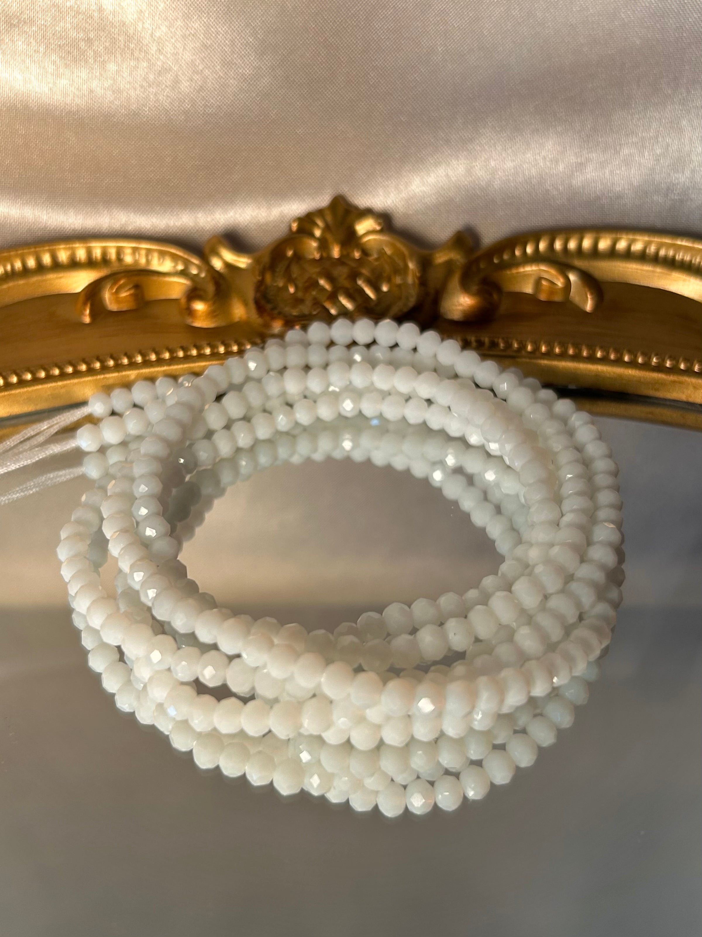 White Radiance Waist Beads